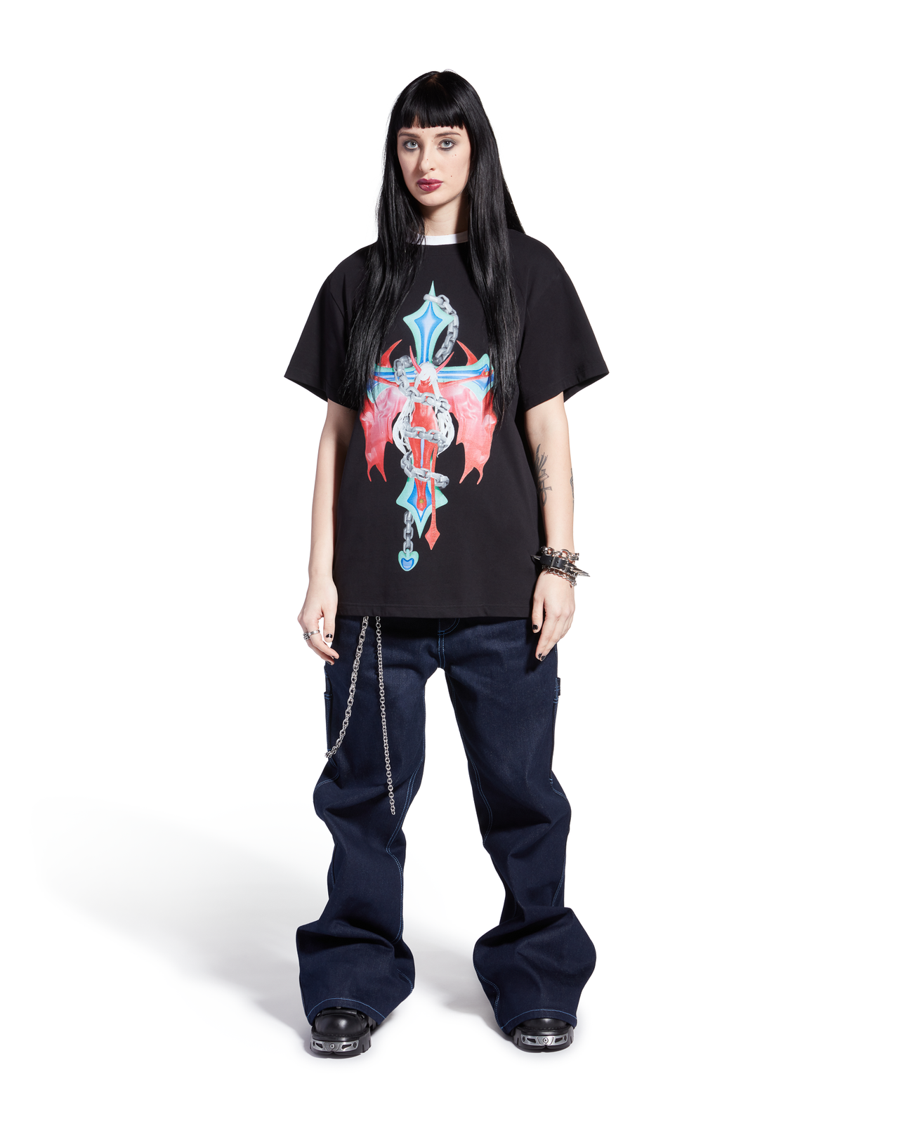 Crucifixion Double Layered T-Shirt